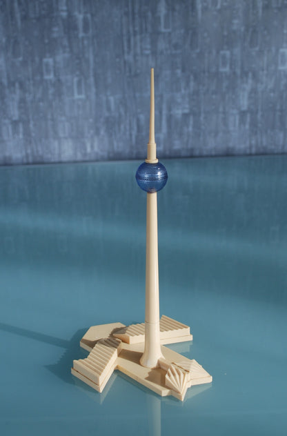 Vintage Zendtoren DDR Berlijn Penhouder