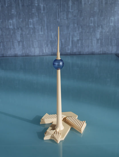 Vintage Zendtoren DDR Berlijn Penhouder