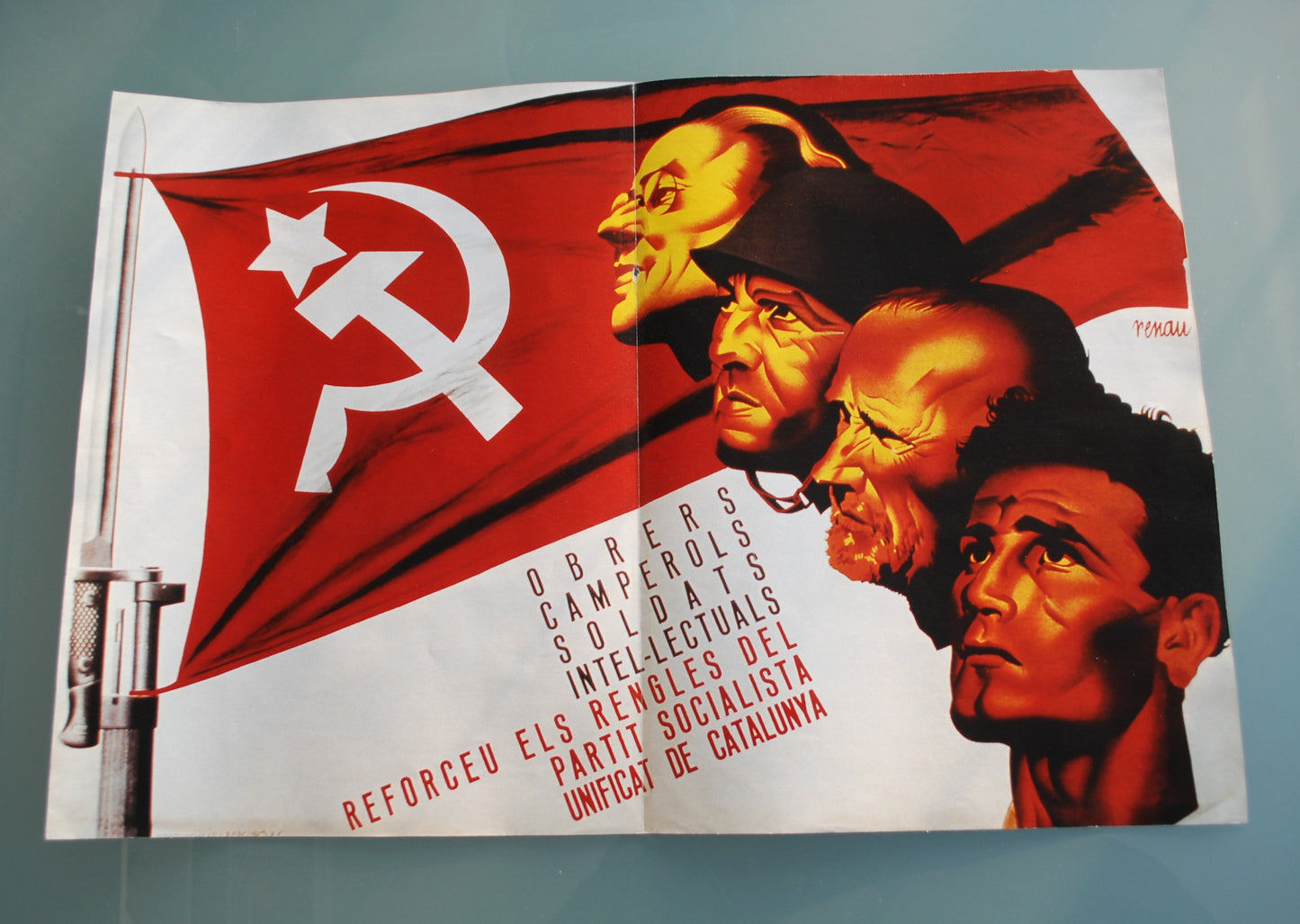 Preorder Poster Sovjet Spaanse burger oorlog 1956