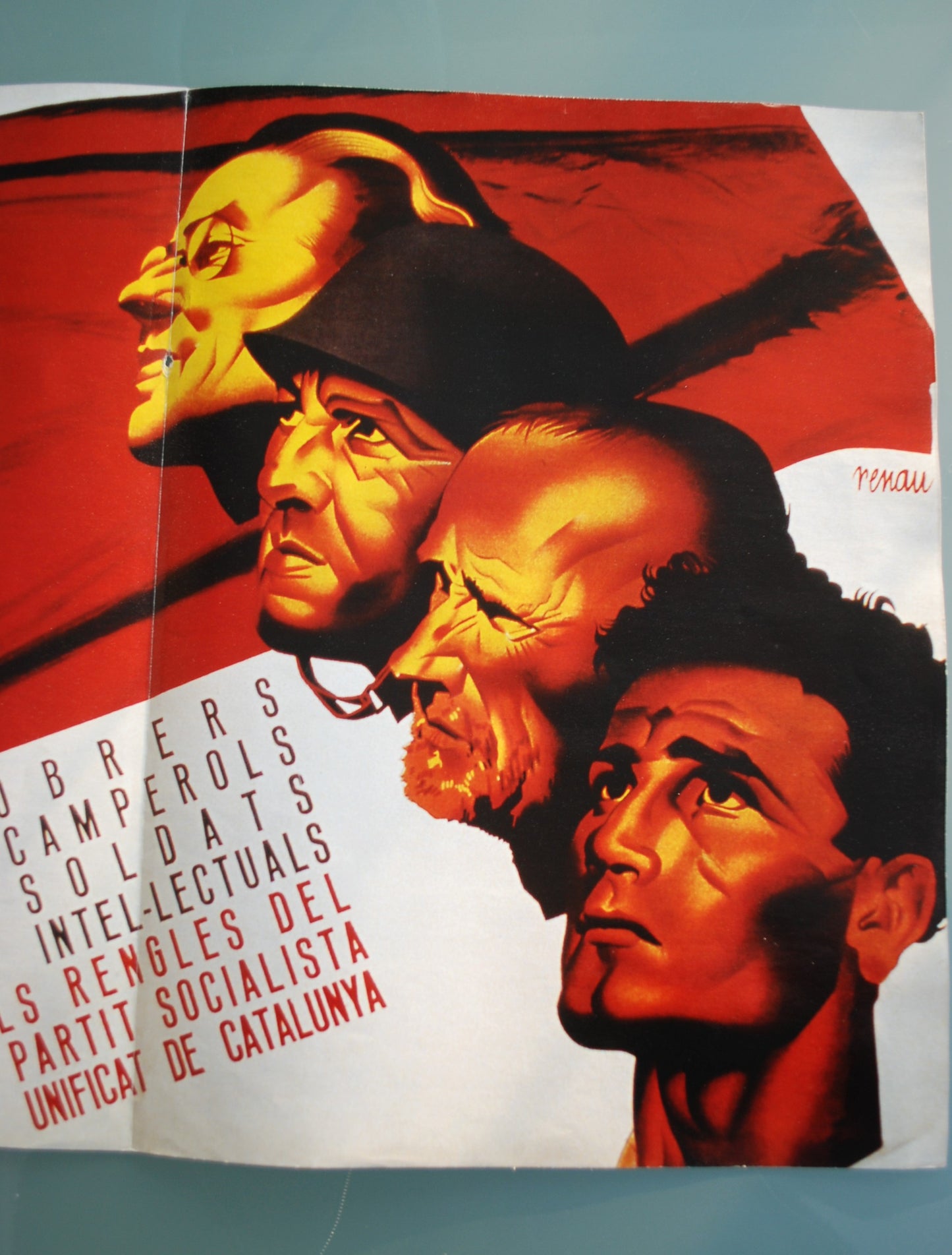 Preorder Poster Sovjet Spaanse burger oorlog 1956