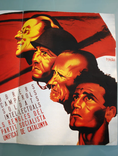 Preorder Poster Sovjet Spaanse burger oorlog 1956