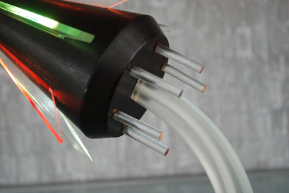 Preorder Raket lamp Capsule op plexiglas met pertinax body