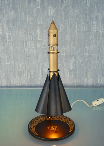 Raket Tafellamp Lancering Ter ere van de eerste ruimtevlucht VOSTOK Yuri Gagarin
