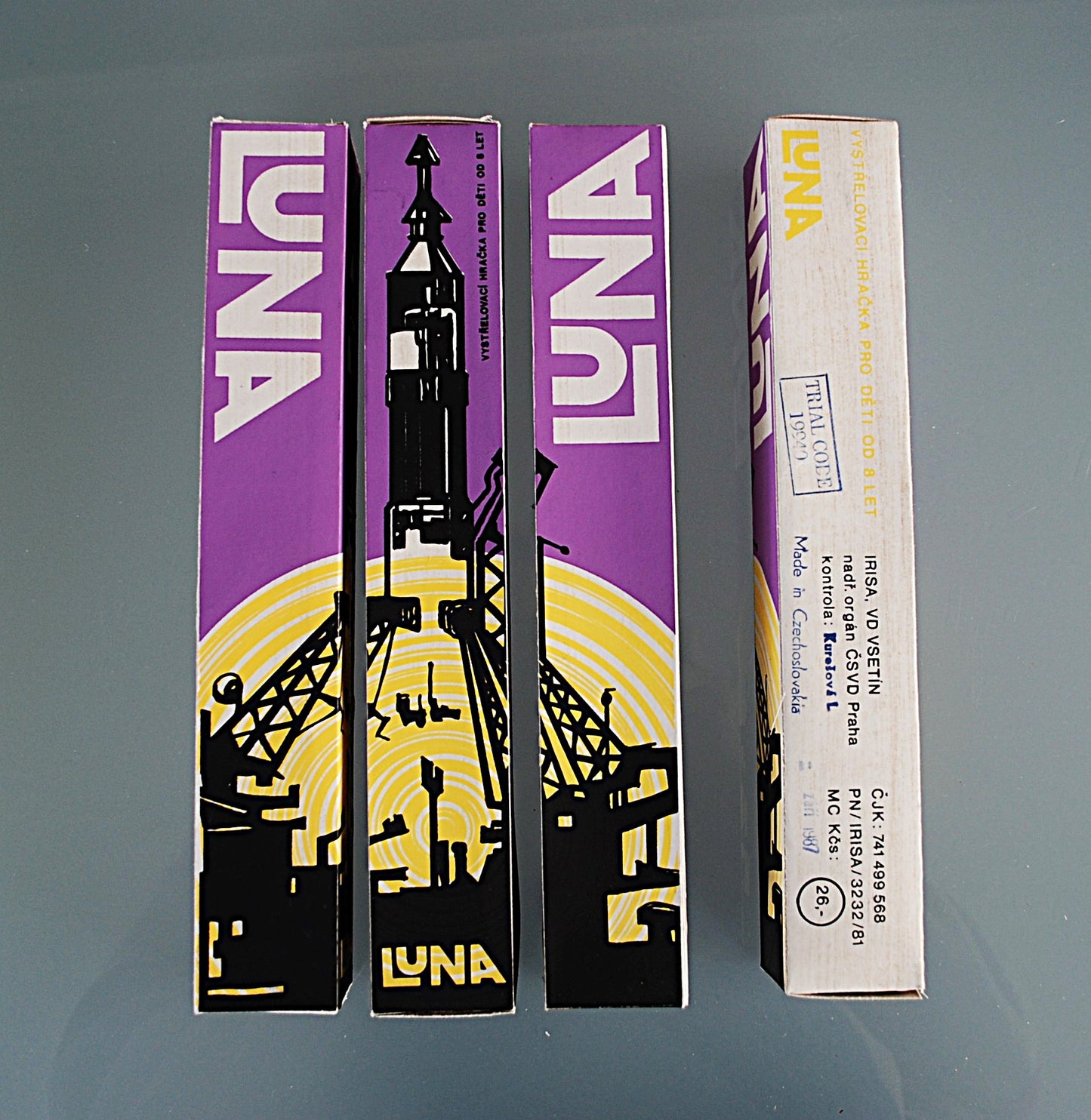 Retro Speelgoed IRISA LUNA Raket Soyuz