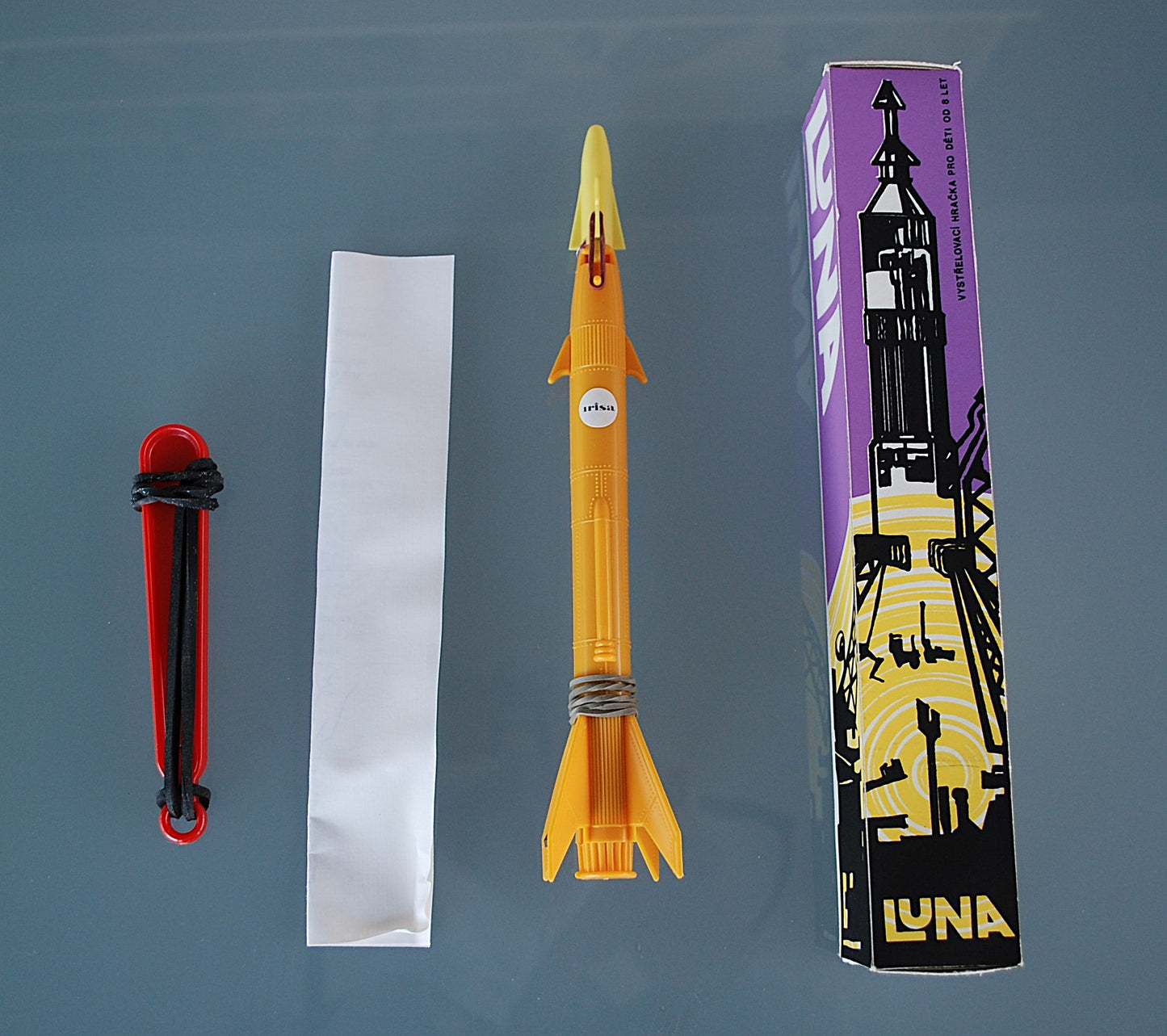 Retro Speelgoed IRISA LUNA Raket Soyuz