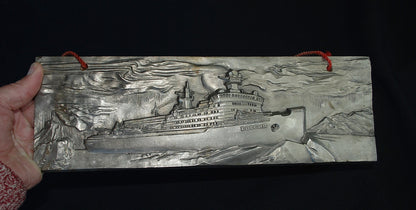 Preorder Reliëf van een ijsbreker genaamd "Rossiya" Rusland