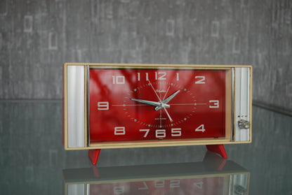 Rhythm 68015 Vintage Space Age retro Muzikale Wekker
