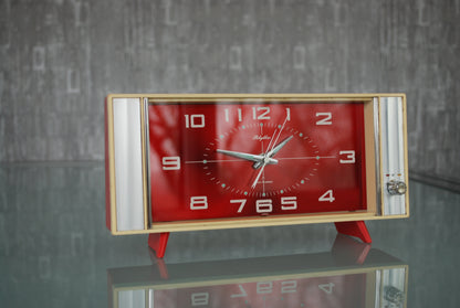 Rhythm 68015 Vintage Space Age retro Muzikale Wekker