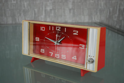 Rhythm 68015 Vintage Space Age retro Muzikale Wekker