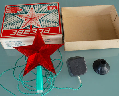 Preorder Rode ster CCCP verlicht in de originele doos