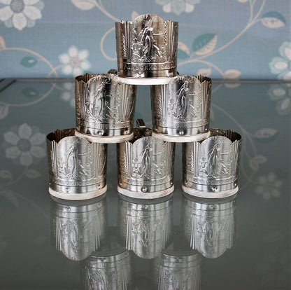 Russische Glashouder Verhalen uit de URAL 6 stuks, compleet set