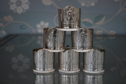 Russische Glashouder Verhalen uit de URAL 6 stuks, compleet set