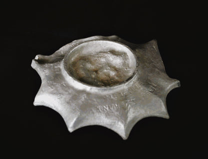 Meisje met Paraplu aluminium schaaltje