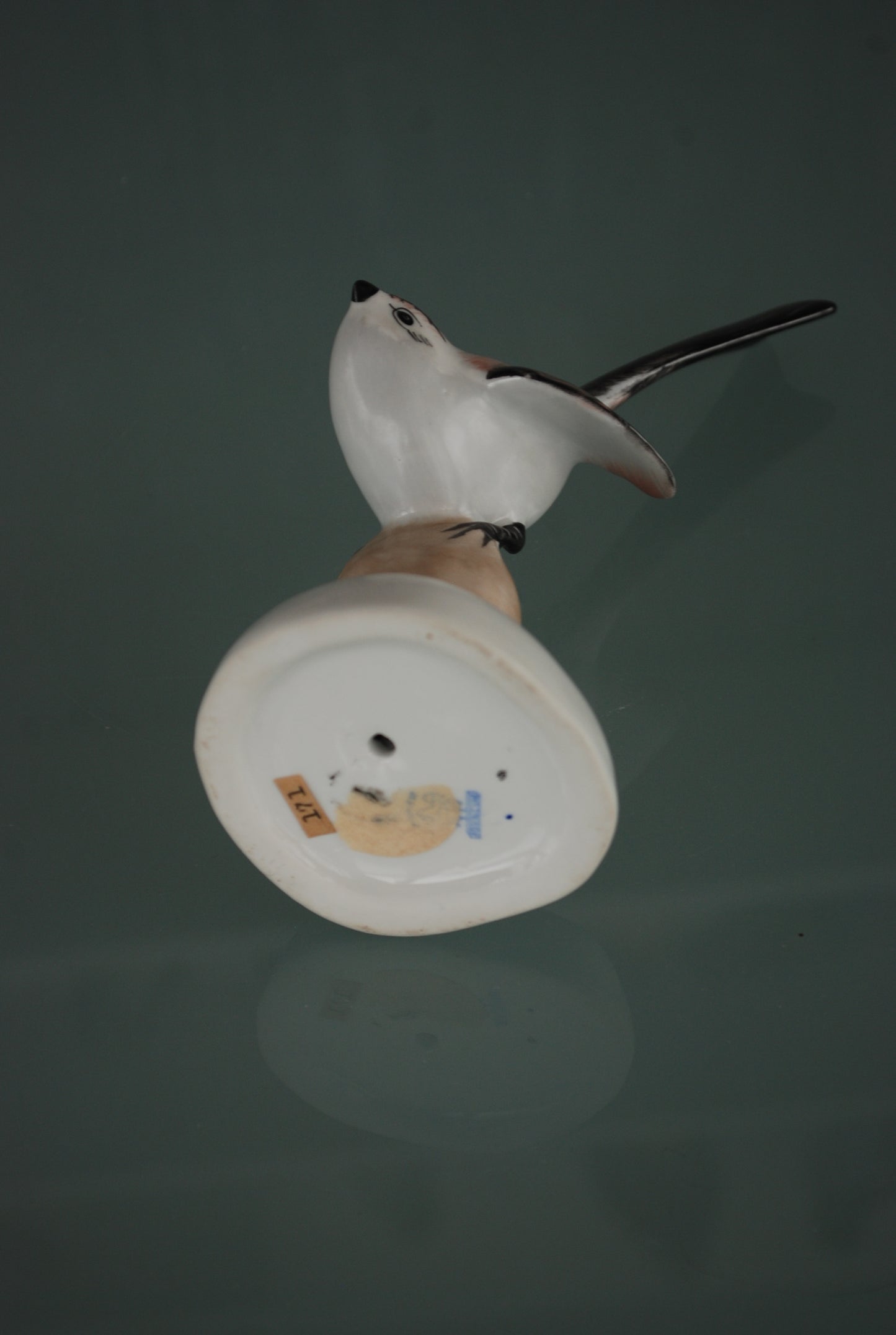 Preorder Staartmees Porselein vogel beeld