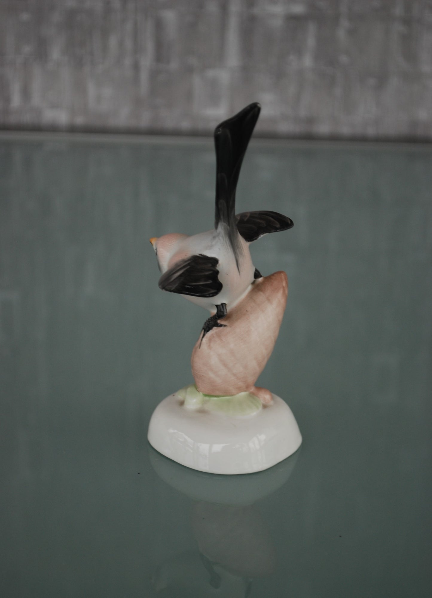 Preorder Staartmees Porselein vogel beeld