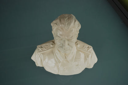 Pre order Stalin buste keramiek gesigneerd kunstenaar Pokorný - Groot!