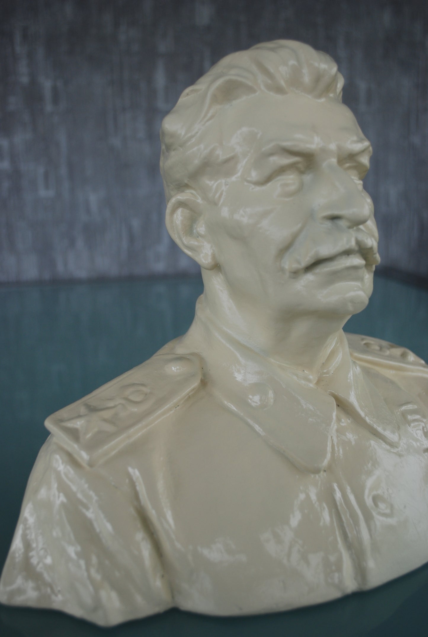 Pre order Stalin buste keramiek gesigneerd kunstenaar Pokorný - Groot!