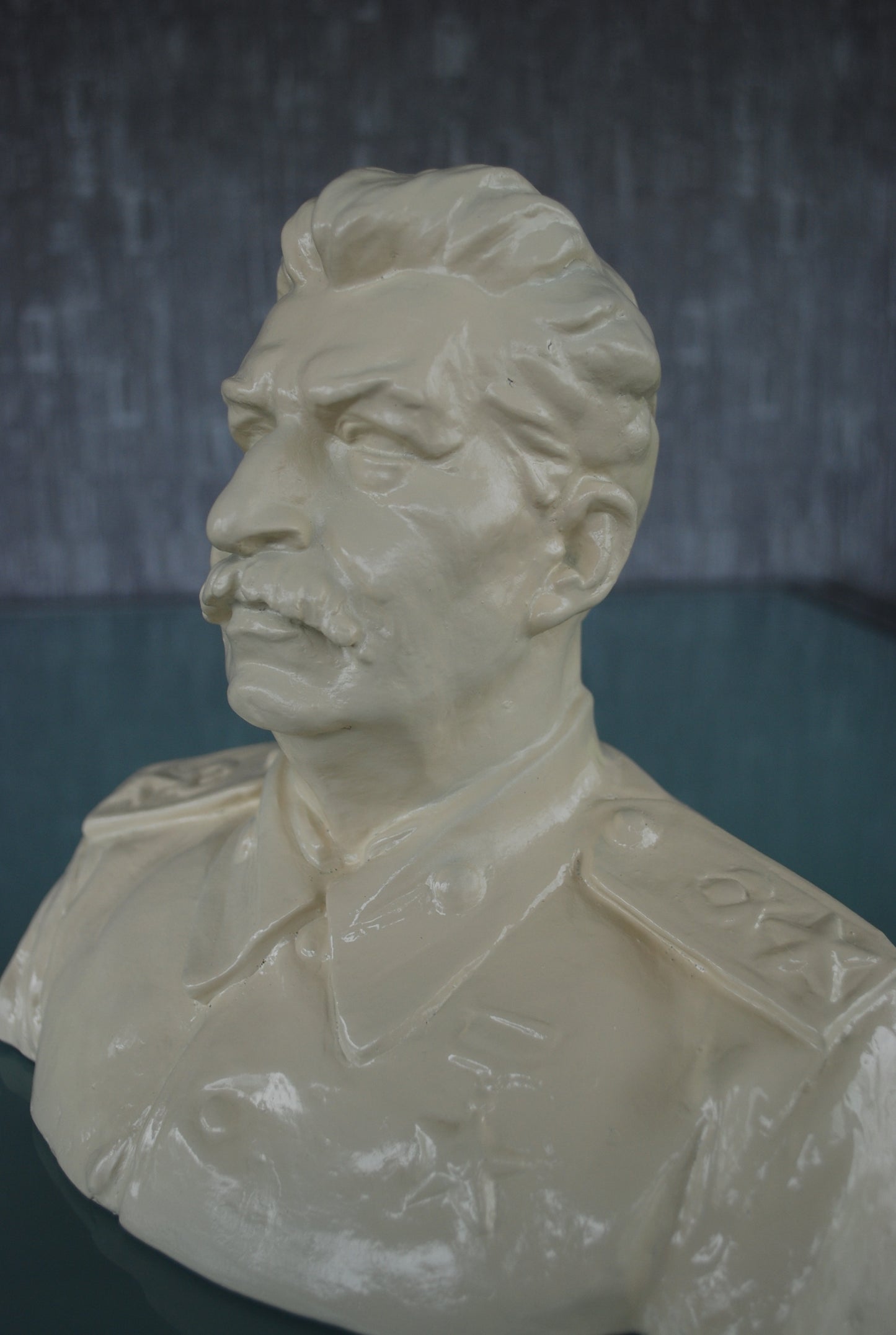 Pre order Stalin buste keramiek gesigneerd kunstenaar Pokorný - Groot!