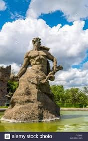 Standbeeld uit de voormalig Sovjet-Unie CCCP Volgograd