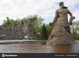 Standbeeld uit de voormalig Sovjet-Unie CCCP Volgograd
