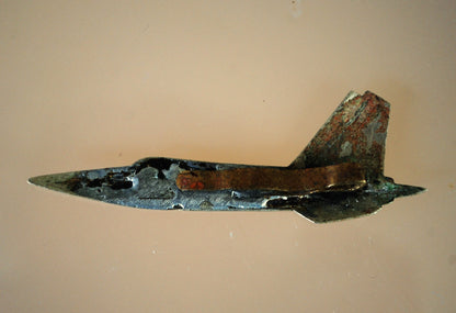 Stropdas klip van de communistische jongerenorganisatie. Hand gemaakt Straaljager