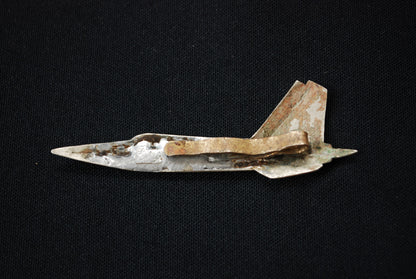 Stropdas klip van de communistische jongerenorganisatie. Hand gemaakt Straaljager