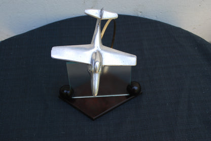 76 Vintage Desktop Airplane Fighter Jet Jet Northrop F-89 "Scorpion" Trench Art