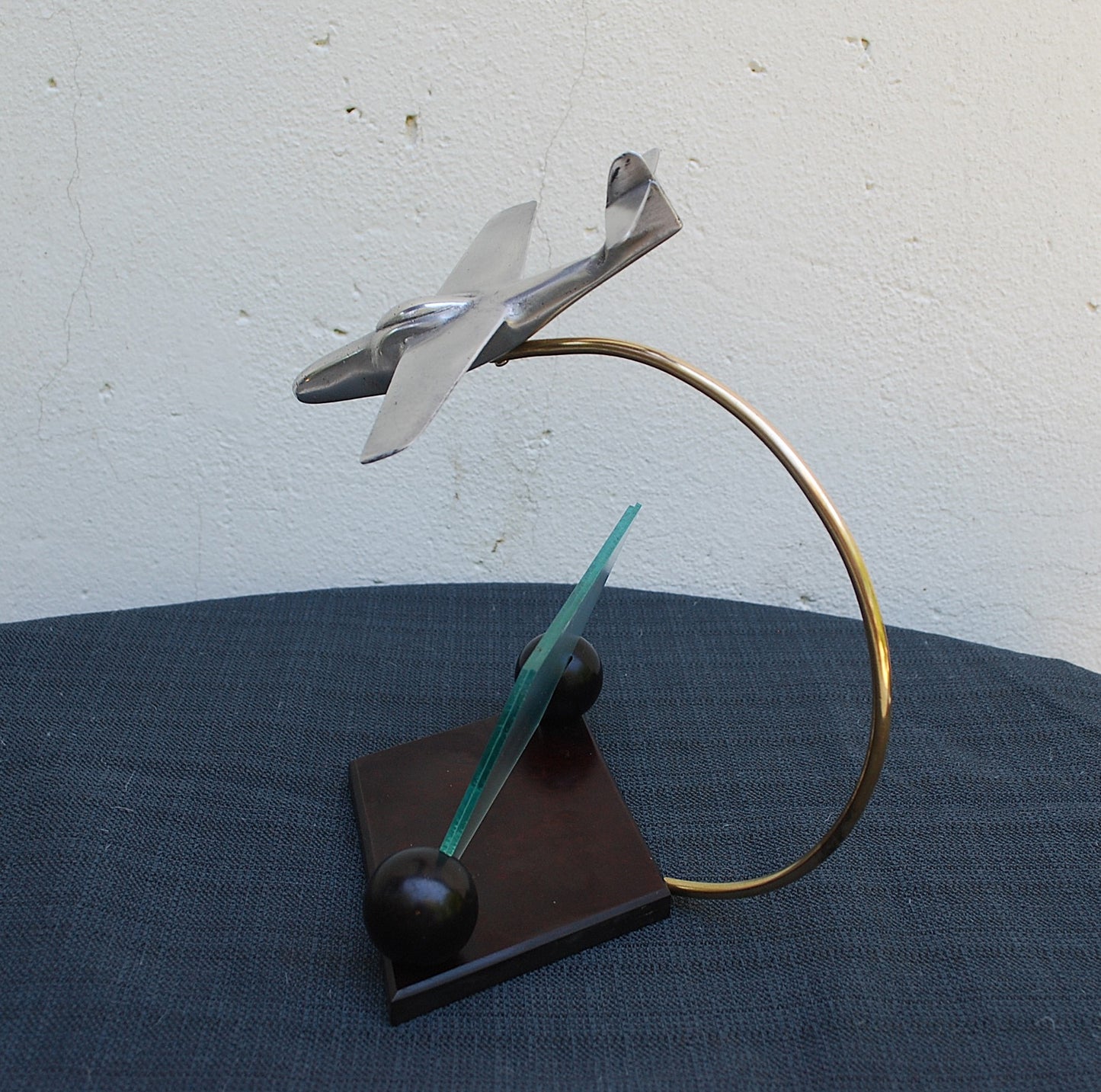 76 Vintage Desktop Airplane Fighter Jet Jet Northrop F-89 "Scorpion" Trench Art