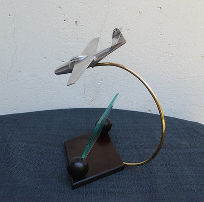 76 Vintage Desktop Airplane Fighter Jet Jet Northrop F-89 "Scorpion" Trench Art