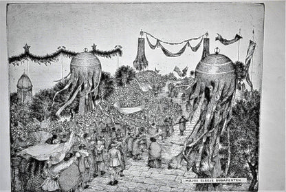 Ets - 1 mei viering Boedapest 1919 Dag van de Arbeid