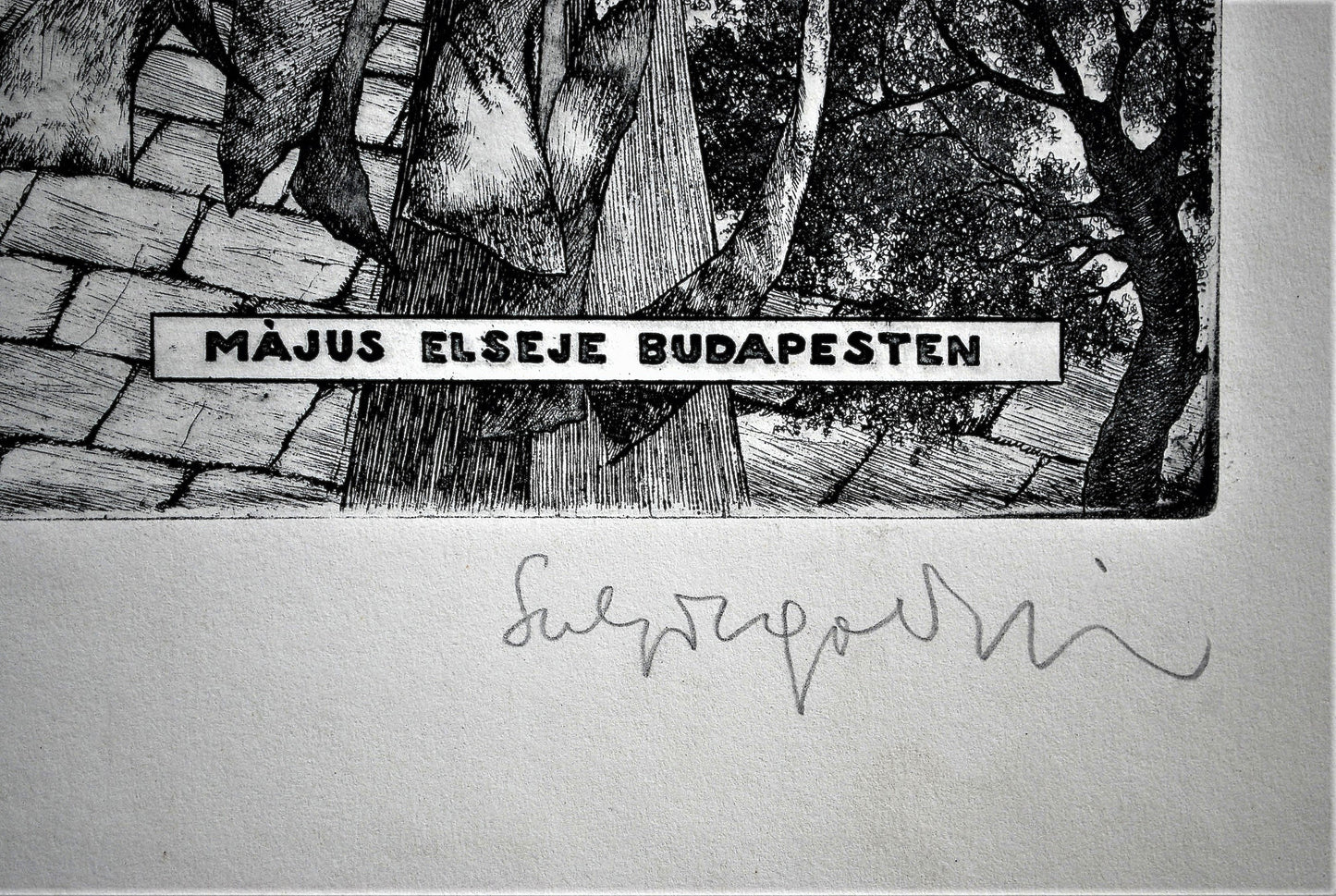 Ets - 1 mei viering Boedapest 1919 Dag van de Arbeid