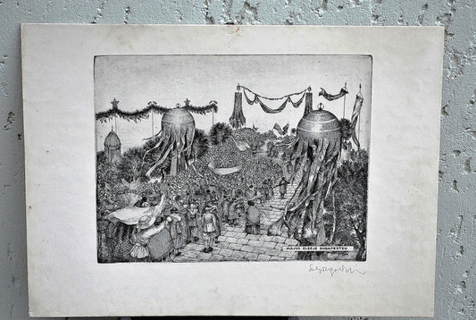 Ets - 1 mei viering Boedapest 1919 Dag van de Arbeid