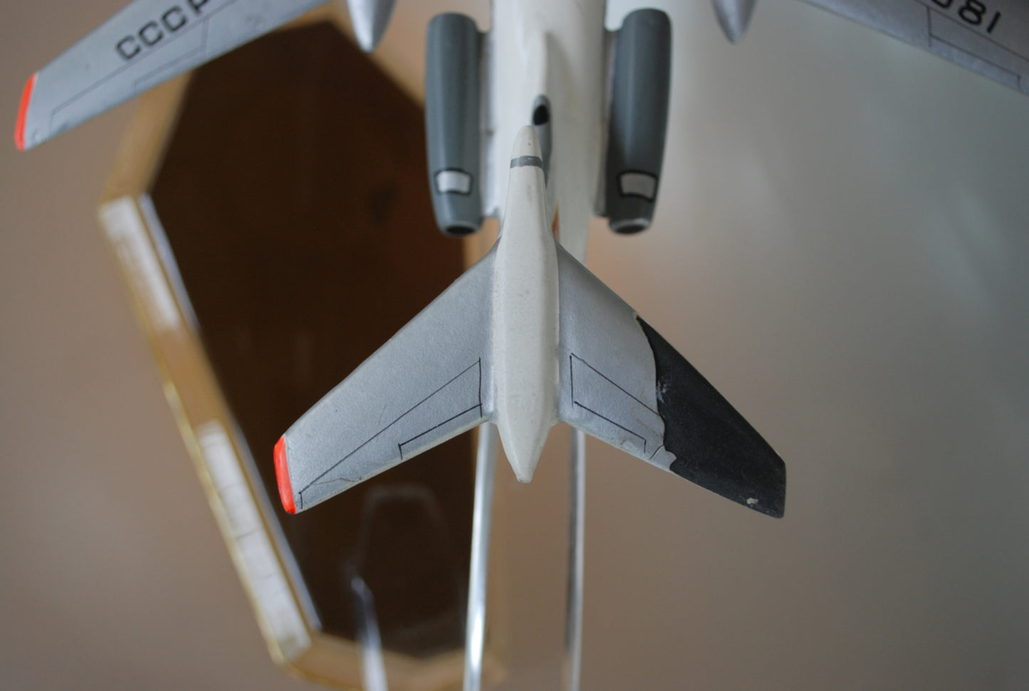 Aeroflot Tupolev 134 vliegtuig