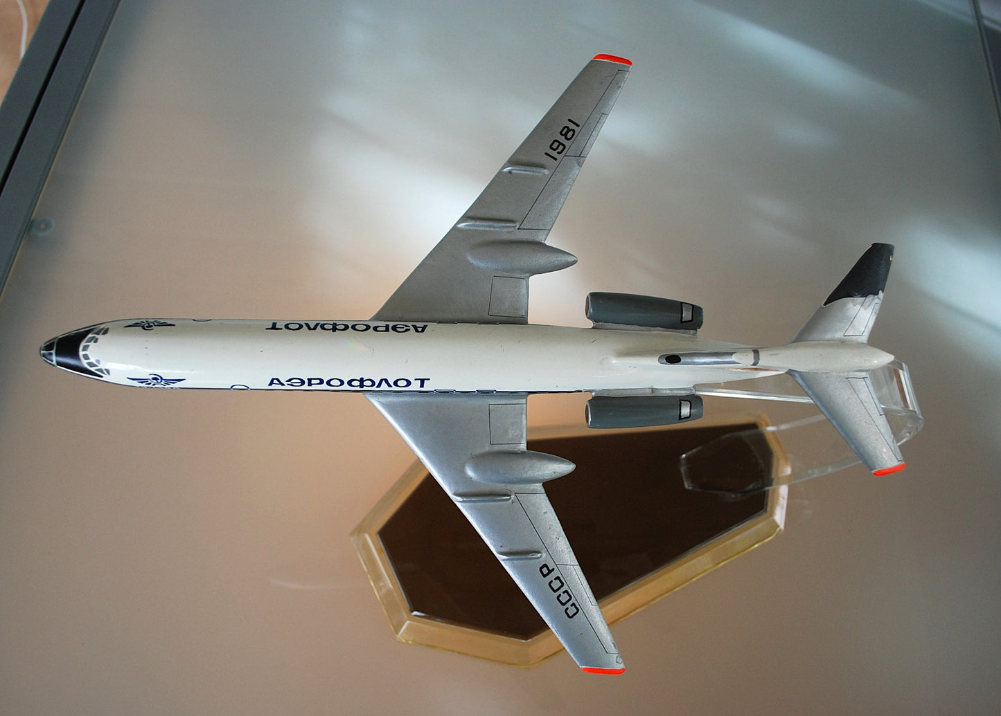 Aeroflot Tupolev 134 vliegtuig