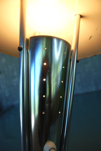 Space-age tafellamp Aluminium Vintage Jaren 60