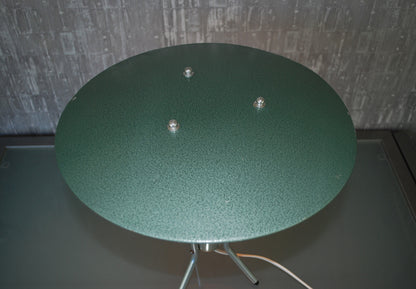 Space-age tafellamp Aluminium Vintage Jaren 60