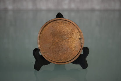 Tank Bronze plaque with flag and coat of arms *