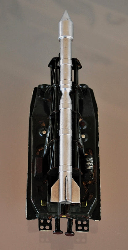 Tank with Nuclear Rocket 1960-1964 The 2K6 Luna with 3R10 rocket.