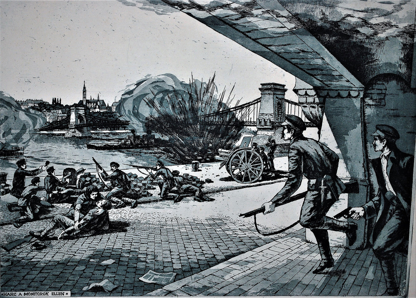 Ets - Vechten Tegen Bezetters 1919 in Boedapest