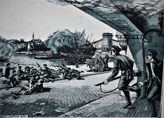 Ets - Vechten Tegen Bezetters 1919 in Boedapest