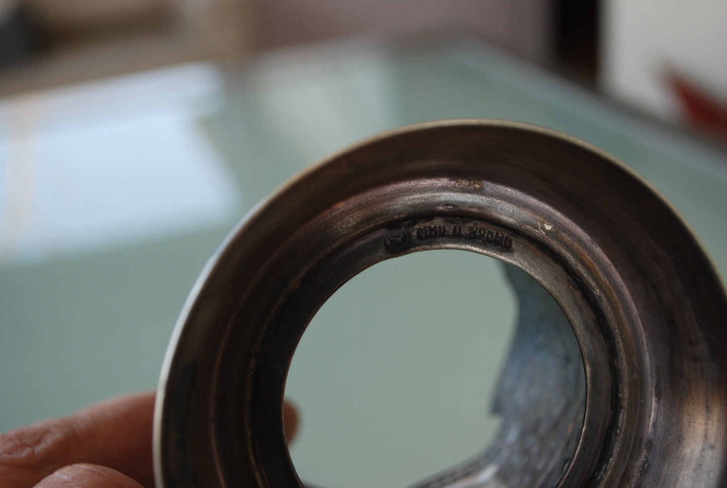 Rockets and Satellites Over Moscow Tea Glass Holder