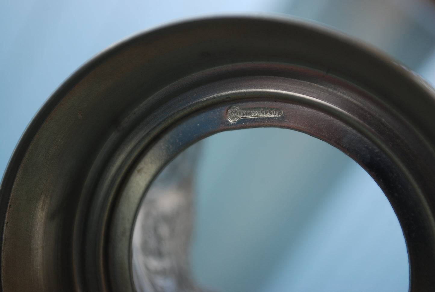 Rockets and Satellites Over Moscow Tea Glass Holder