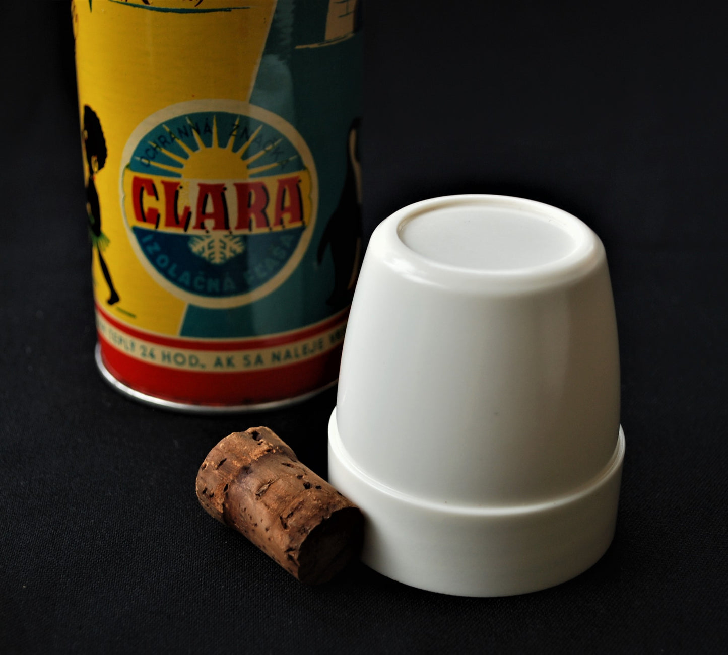 Tsjechoslowakije  Thermo fles 1950 1960