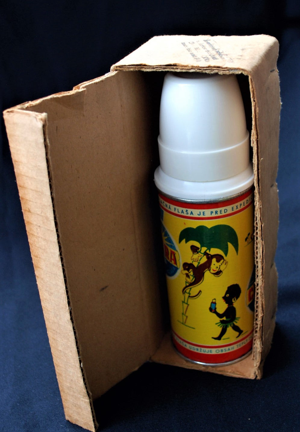 Tsjechoslowakije  Thermo fles 1950 1960