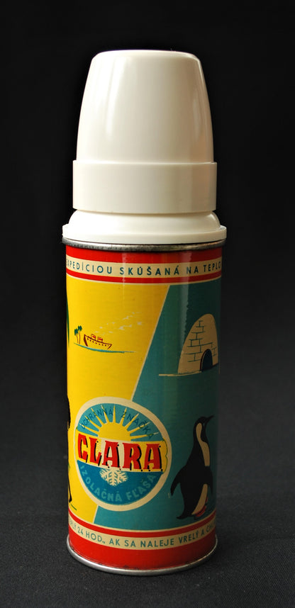 Tsjechoslowakije  Thermo fles 1950 1960