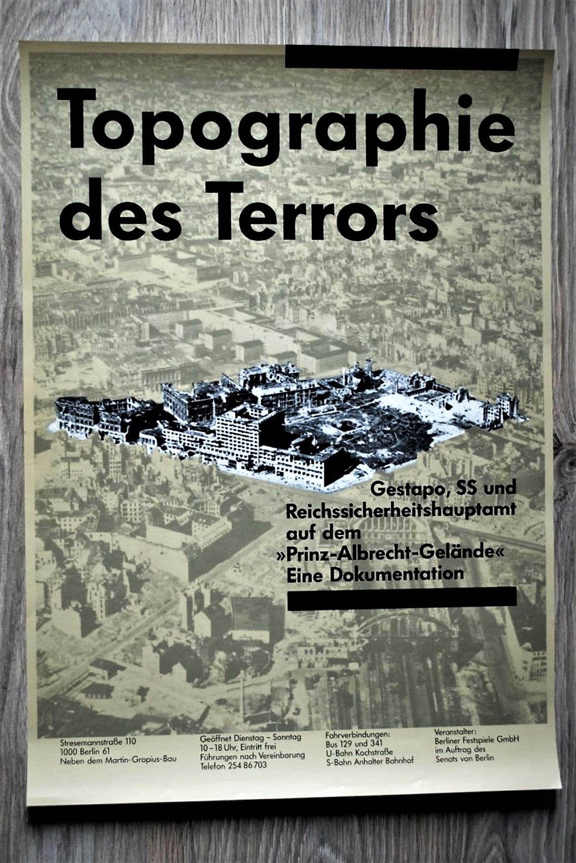 Topografie van terreur. WW2 Duitsland