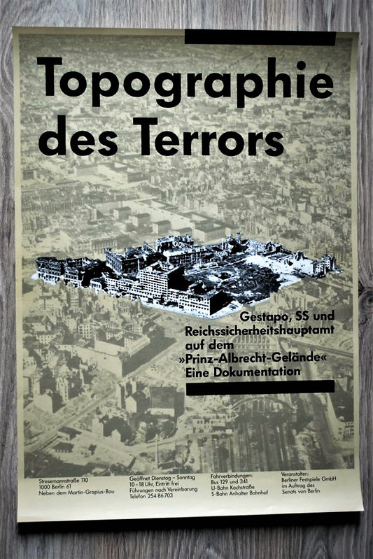 Topografie van terreur. WW2 Duitsland