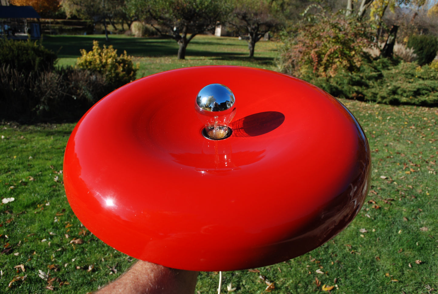 UFO Metalen plafondlamp Ontwerper Tibor Nádai