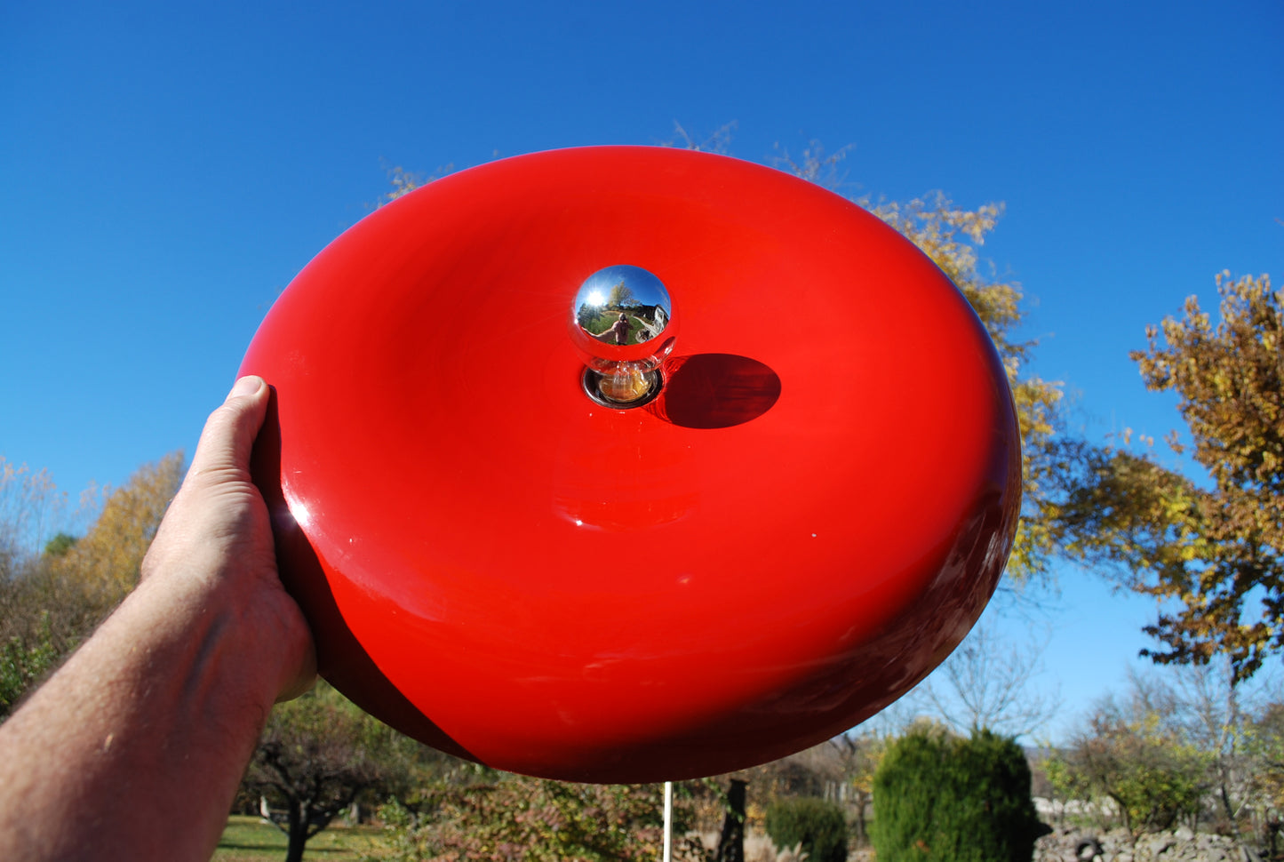 UFO Metalen plafondlamp Ontwerper Tibor Nádai