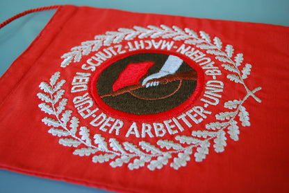 DDR Vaandel 3x Duitse Democratische Republiek